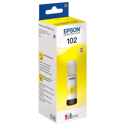 EPSON 102 FLACONE INKJET ECOTANK 70ML GIALLO