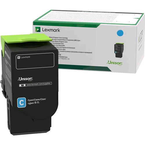 LEXMARK 78C2XC0 TONER CIANO ALTA CAPACITA' PER CS421dn / CS521dn / CS622de / CX4