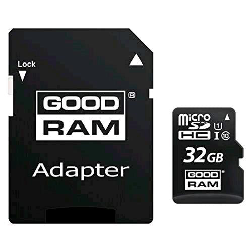 GOODRAM MICRO SD 32GB + ADATTATORE CLASSE 10