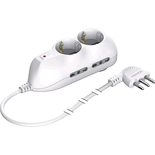 BTICINO 3695DB MULTIPRESA 4 PRESE BIPASSO 10/16 A