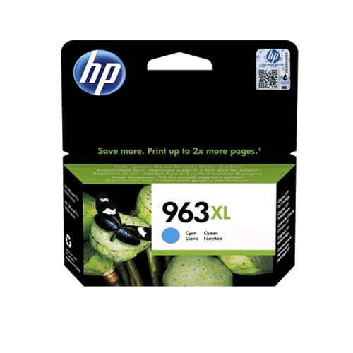 HP 963XL CARTUCCIA INKJET ALTA CAPACITA' 1.600 PAGINE COLORE CIANO