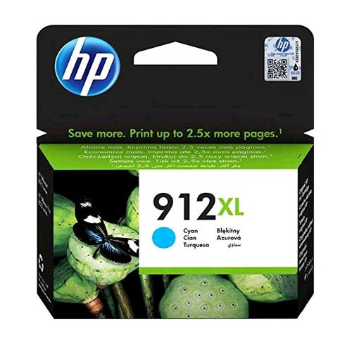 HP 912XL 3YL81AE CARTUCCIA ORIGINALE CIANO 825 PAGINE COMPATIBILE CON STAMPANTI