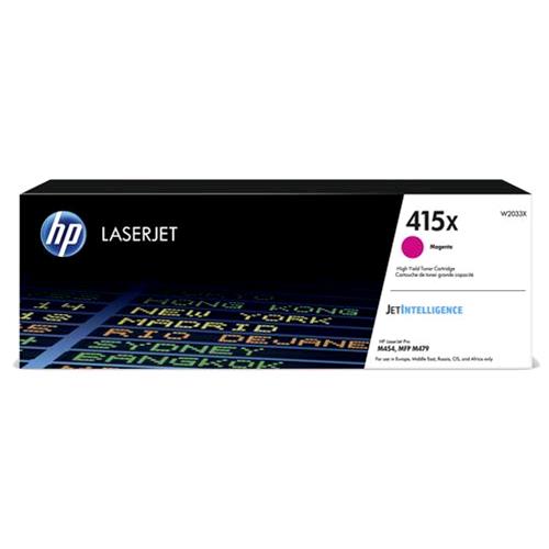 HP 415X LASERJET TONER MAGENTA 6.000 PAGINE