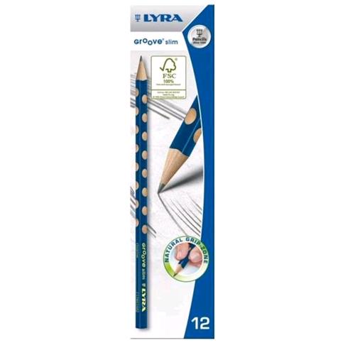 LYRA GROOVE SLIM MATITE DI GRAFITE HB CONF 12 Pz