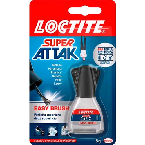 LOCTITE SUPER ATTAK EASY BRUSH COLLA LIQUIDA 5GR