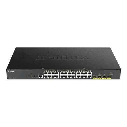 D-LINK DGS-1250-28XMP SWITCH DI RETE GESTITO L3 24 x 10/100/1000 (PoE) + 4 x 10