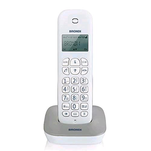 BRONDI GALA CORDLESS AMPIO DISPLAY COLORE BIANCO GRIGIO