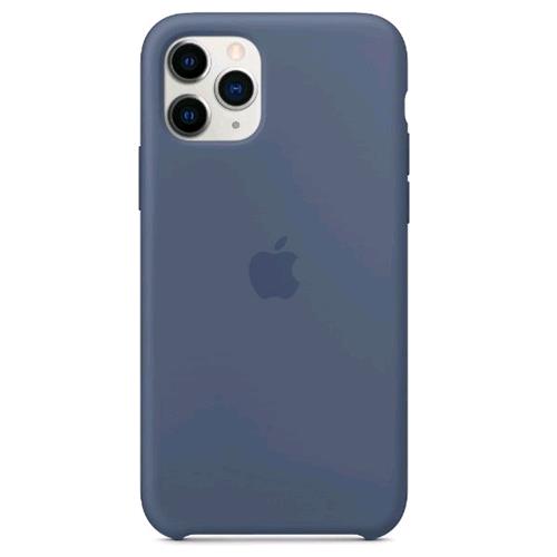APPLE iPHONE 11 PRO COVER IN SILICONE COLORE BLU