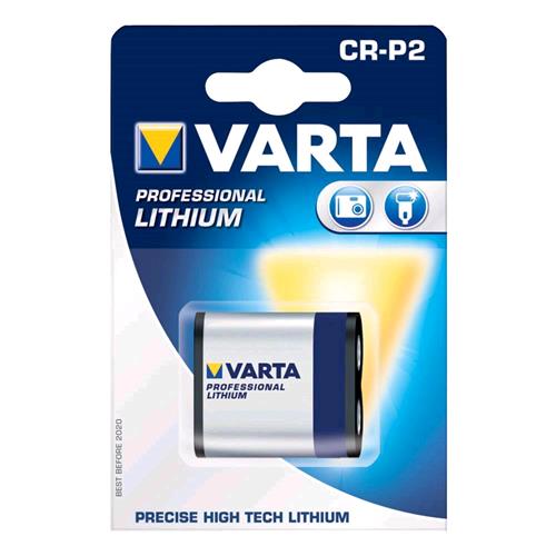 VARTA CR-P2 PROFESSIONAL BATTERIA AL LITIO CONF 1 Pz.