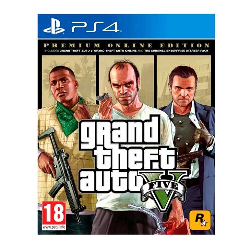 TAKE 2 PS4 GTA GRAND THEFT AUTO 5 - PREMIUM EDITION EUROPA