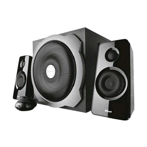 TRUST 19019 SET ALTOPARLANTI 2.1 POTENZA TOT 60W RMS CON SUBWOOFER COLORE NERO