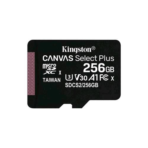 KINGSTON CANVAS SELECT PLUS 256GB MICRO SDXC CLASSE 10 UHS-I