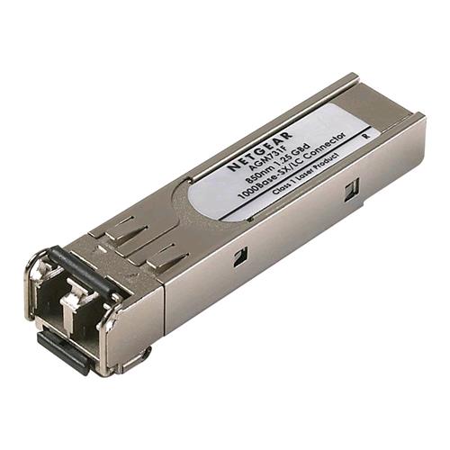 NETGEAR PROSAFE GBIC MODULE 1000BASE-SX FIBER SFP CONVERTITORE MULTIMEDIALE DI R