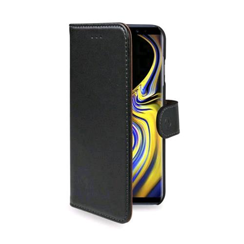 CELLY SAMSUNG GALAXY NOTE 9 CUSTODIA IN ECOPELLE COLORE BLACK