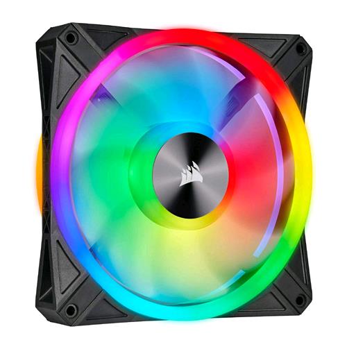 CORSAIR ICUE QL140 RGB VENTOLA CON LED RGB DA 140 MM 34 LED RGB REGOLABILI SINGO