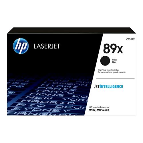 HP 89X TONER NERO ALTA CAPACITA' 10.000 PAGINE PER LASERJET ENTERPRISE M507, MFP