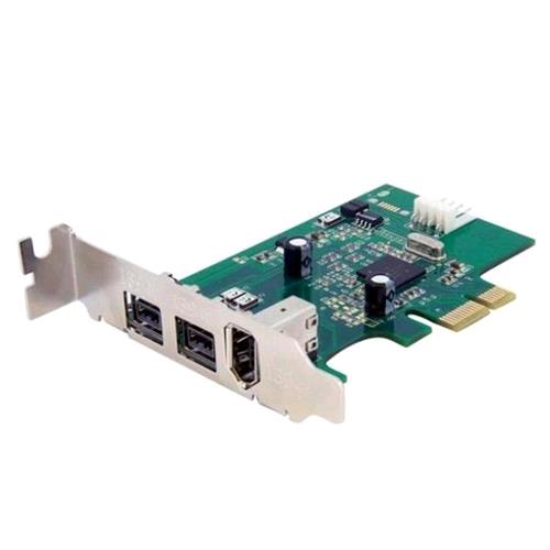 STARTECH PEX1394B3LP SCHEDA ADATTATORE PCI EXPRESS FIREWIRE 2B 1A 1394 A BASSO P