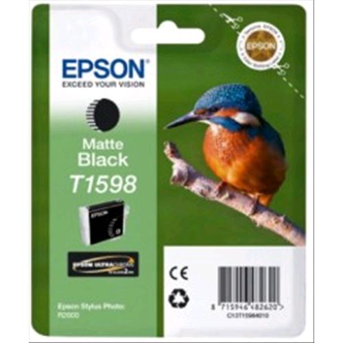 EPSON T1598 CARTUCCIA INKJET NERO OPACO PER R2000
