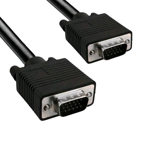 VULTECH CAVO VGA- VGA MASCHIO/MASCHIO 5 MT NERO
