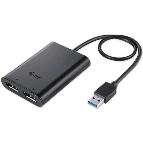 I-TEC USB 3.0/USB-C DUAL 4K DISPLAY PORT ADATTATORE VIDEO 2X DISPLAY PORT 1X USB