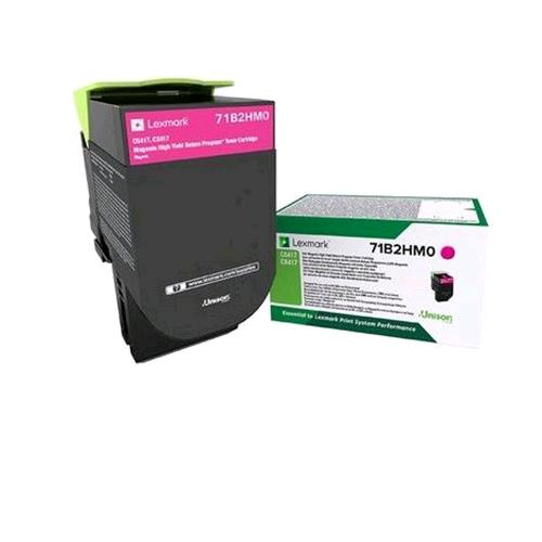 LEXMARK 71B2HM0 TONER MAGENTA 3.500 PAGINE CS/CX417/517
