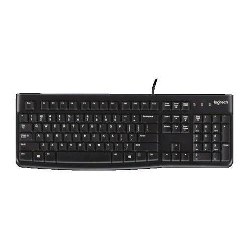 LOGITECH TASTIERA K120 LAYOUT INGLESE NERO