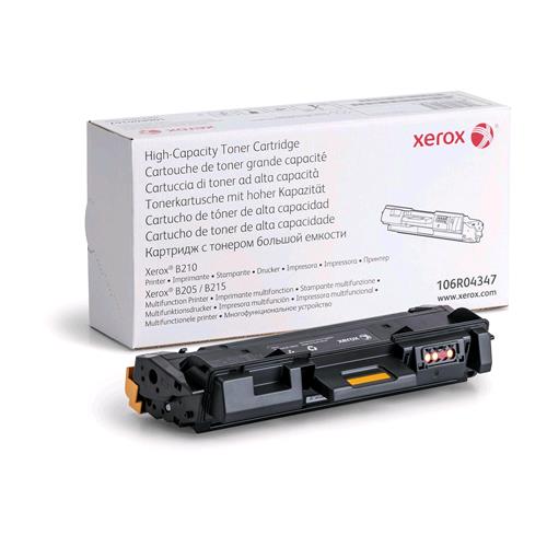 XEROX 106R04347 TONER NERO ALTA CAPACITA' PER B205V/NI, B210/DNI, B210V/DNI, B21
