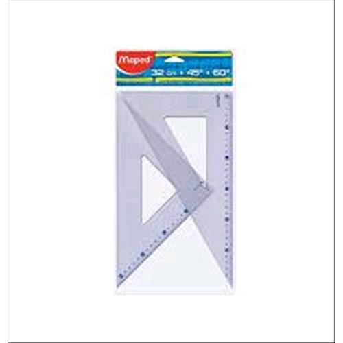 MAPED SQUADRE COPPIA GEOMETRIC 45° + 60° CM 32 CONF 2 Pz.