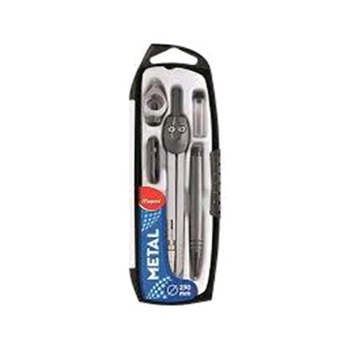 MAPED COMPASSO SCOLASTICO START CON ASTUCCIO + 4 ACCESSORI