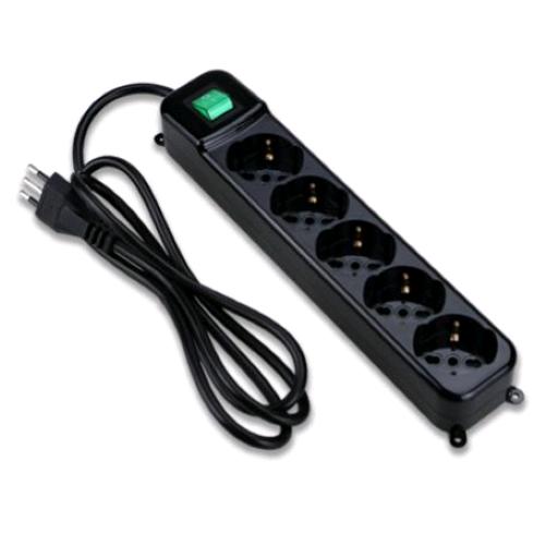 TECNOWARE FMP5IIG MULTIPRESA FILTRATA CON INTERRUTTORE LUMINOSO CHILD PROTECTION