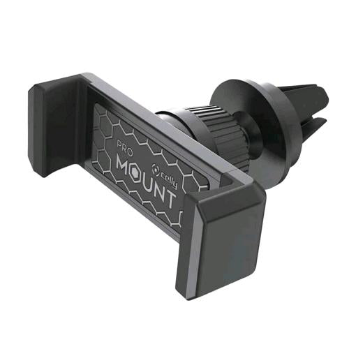 CELLY MOUNTVENTBK SUPPORTO AUTO PER SMARTPHONE FINO A 6.5" CON CLIP PER BOCCHETT