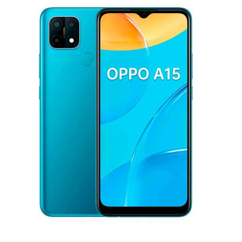 OPPO A15 DUAL SIM 6.52" OCTA CORE 32GB RAM 3GB 4G LTE ITALIA BLU