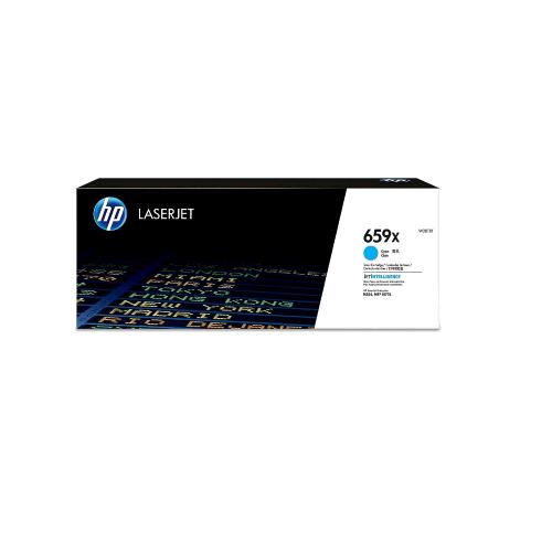 HP 659X TONER CIANO PER COLOR LASERJET ENTERPRISE M856, MFP M776; LASERJET ENTER
