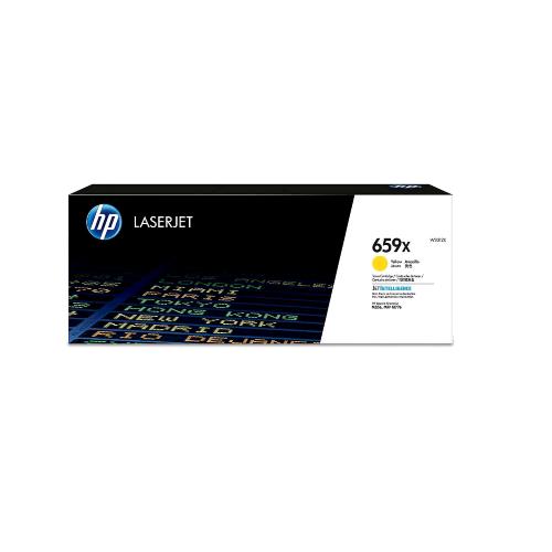 HP 659X TONER GIALLO PER COLOR LASERJET ENTERPRISE M856, MFP M776; LASERJET ENTE