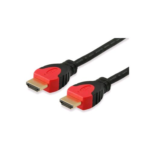 EQUIP CAVO HDMI 2.0 4K/60HZ 3D&ARC MASCHIO-MASCHIO 2 MT NERO ROSSO