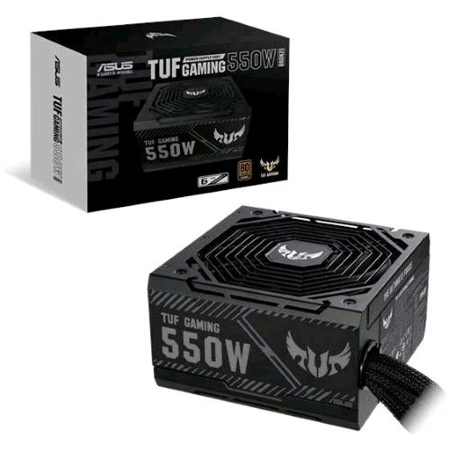 ASUS TUF GAMING 550B ALIMENTATORE 550 W 80 PLUS BRONZE 24-pin ATX Nero
