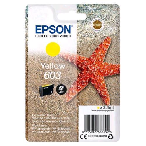 EPSON 603 STELLA MARINA CARTUCCIA INK CIANO 2.4 ML