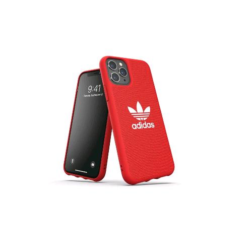ADIDAS ADICOLOR APPLE iPHONE 11 PRO CUSTODIA IN TPU E POLIURETANO ROSSO CON LOGO