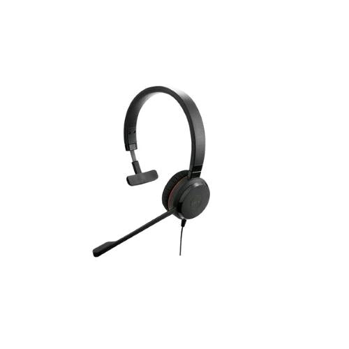 JABRA EVOLVE 2 40 CUFFIA MONOAURALE CON MICROFONO MS 1 X USB-C NERO