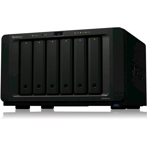 SYNOLOGY DISKSTATION DS1621xs+ SERVER NAS 6 BAY 2.5"/3.5" SATA INTEL XEON D-1520