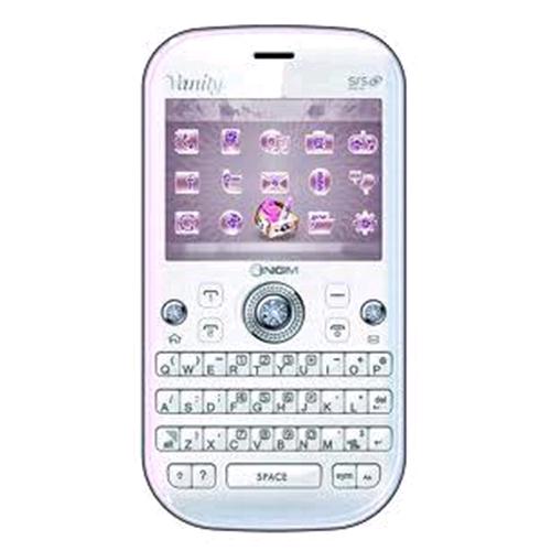 NGM VANITY QWERTY DUAL SIM SWAROVSKI ITALIA WHITE