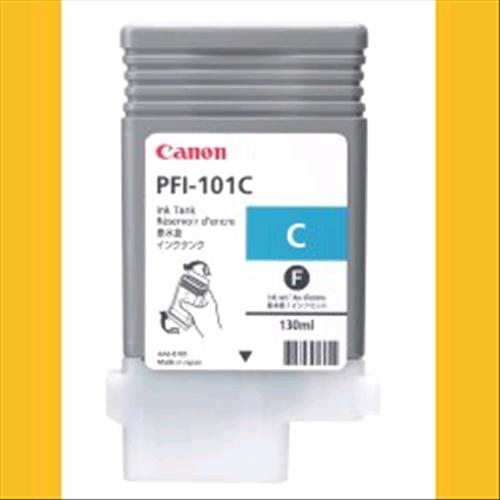 CANON PFI-101C SERBATOIO INK-JET CIANO PER IPF5000/5100/6100/6200/6000S