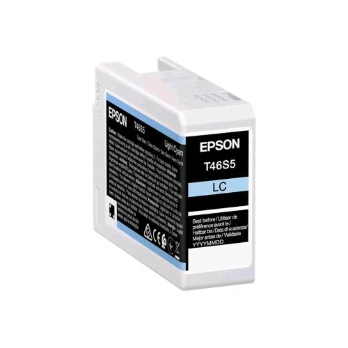 EPSON T46S5 ULTRACHROME PRO LIGHT CIANO CARTUCCIA INCHIOSTRO 25 ML PER P706-SC-P