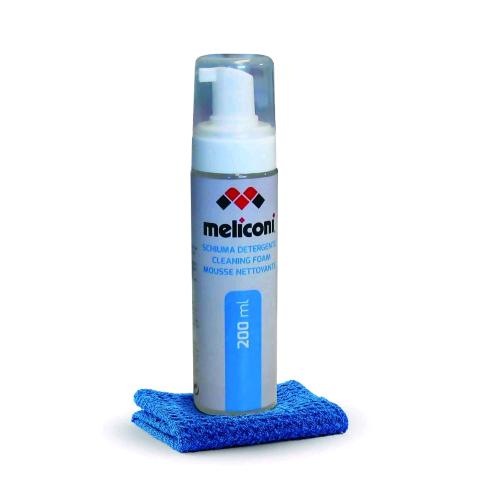 MELICONI C-200 FOAM SCHIUMA DETERGENTE DA 200 ML CON PANNO IN MICROFIBRA PER SCH
