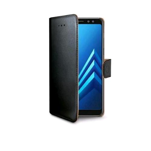 CELLY SAMSUNG GALAXY A8+ 2018 CUSTODIA A PORTAFOGLIO SIMILPELLE FLAP MAGNETICO N