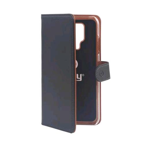 CELLY HUAWEI MATE 20 CUSTODIA A PORTAFOGLIO SIMILPELLE FLAP MAGNETICO NERO