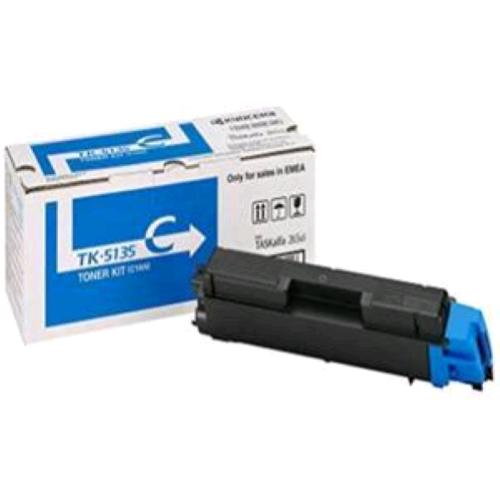 KYOCERA TK-5135C TONER KIT CIANO PER TASKALFA 265CI DURATA 5.000 PAGINE CON COPE
