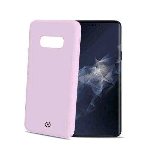 CELLY SAMSUNG GALAXY S10e COVER IN SILICONE LIQUIDO CON FINITURA SOFT-TOUCH ROSA