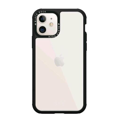 BLACK ROCK APPLE iPHONE 11 COVER IN TPU TRASPARENTE/NERO