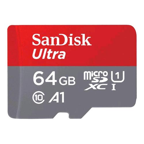 SANDISK ULTRA MICROSD XC 64GB CLASSE 10 CON ADATTATORE SD